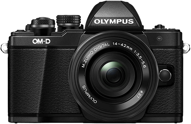 Olympus OM-D E-M10 Mark II Mirrorless Micro 43 Camera with 14-42mm and 40-150mm Lenses